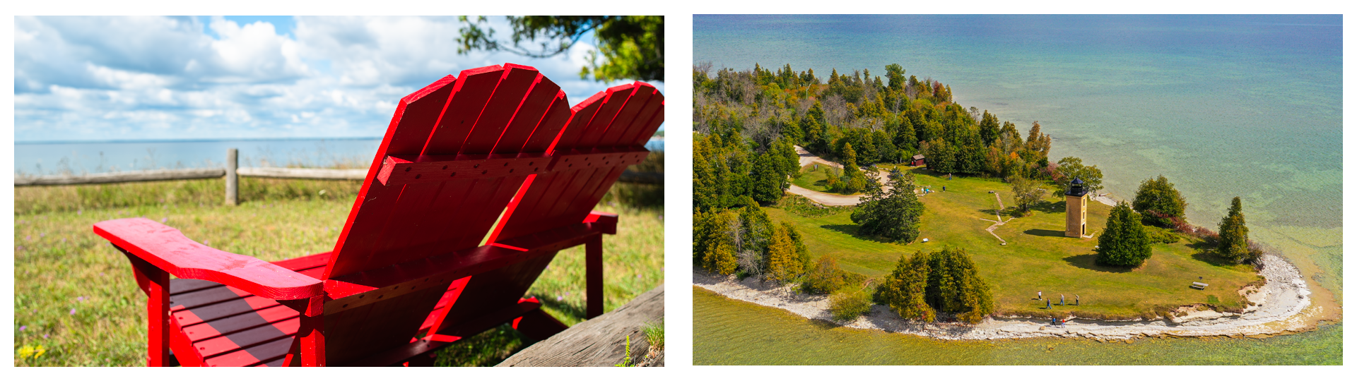 Stonington Peninsula - Peninsula Point Lighthouse