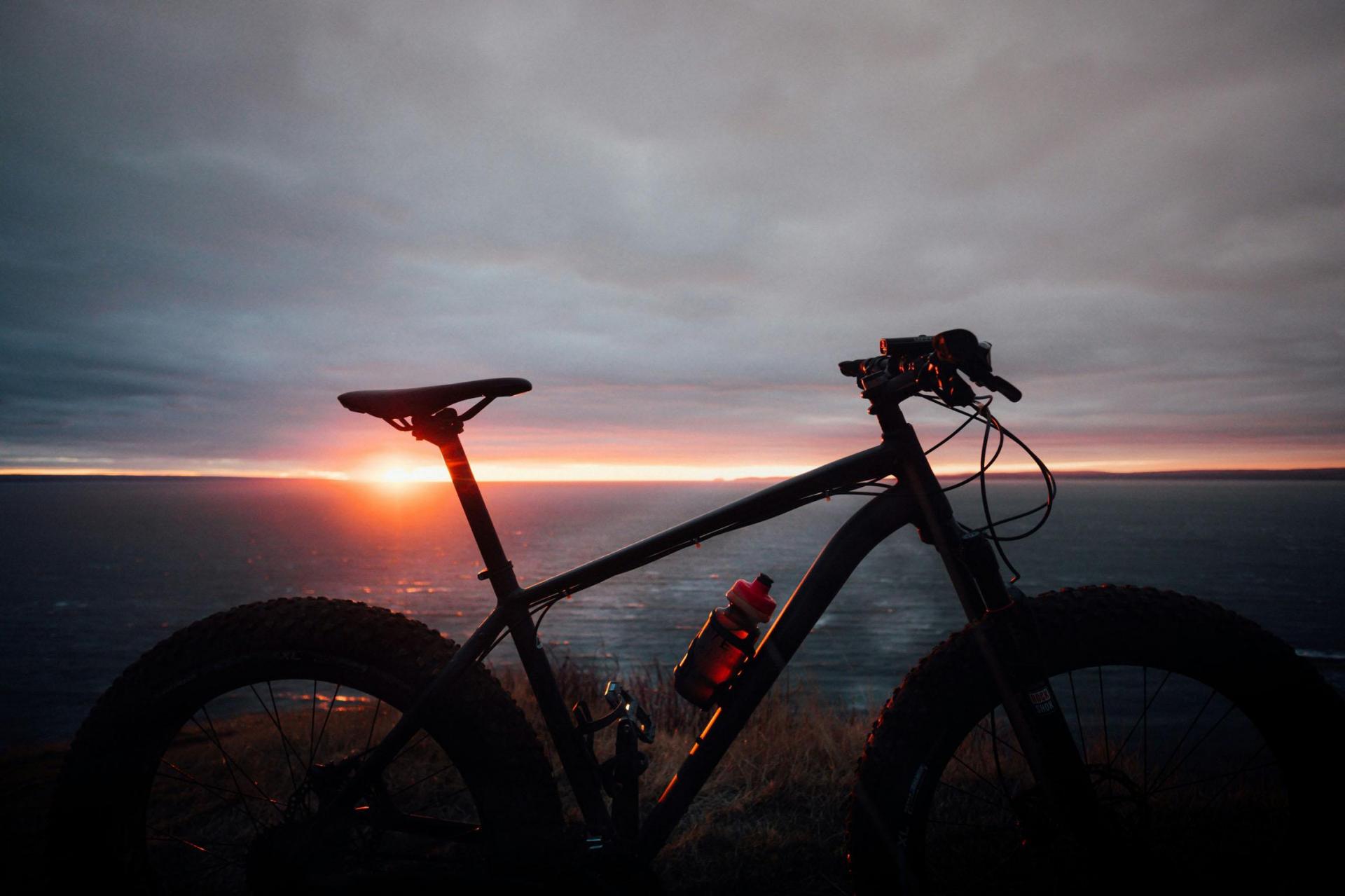 Bike at Sunset
