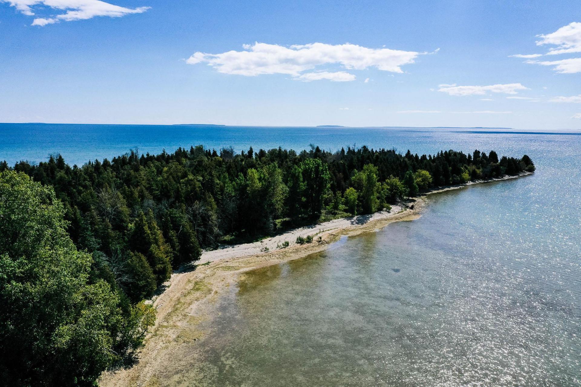 An Aerial View of Stonington Point