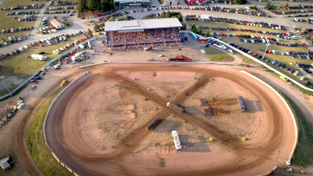 State fair truck racing