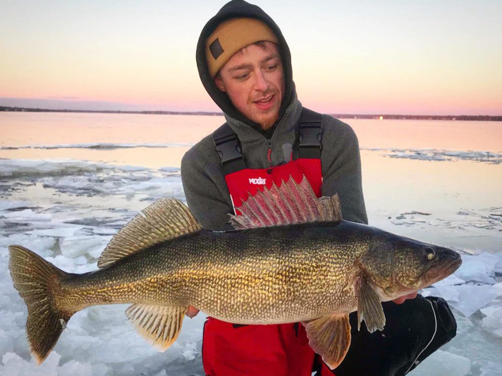 Jordan ice fishing